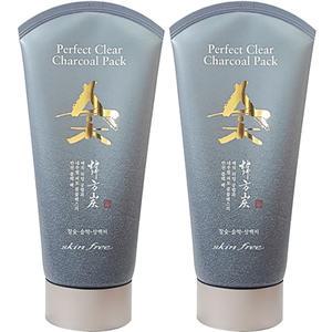 네슈라 스킨후리 퍼펙트 클리어 숯팩 120g 2개_