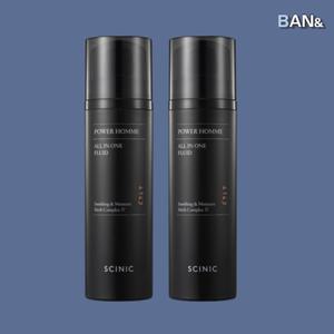싸이닉 올인원 로션 파워 옴므 플루이드 남자 남성 화장품 150ml 2개