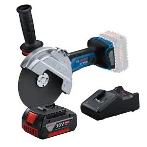보쉬 GWS18V-180PC 충전 그라인더 18V 5.0Ah 배터리 1개세트