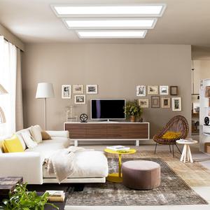 장수램프 LED 샤인스마트 리모컨 평판등 50W (1285x320) LED조명 엣지등
