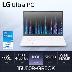 HMC / LG전자 2023 울트라PC 15U50R-GR5CK (Win11 Home / NVMe 512GB / RAM 16GB)