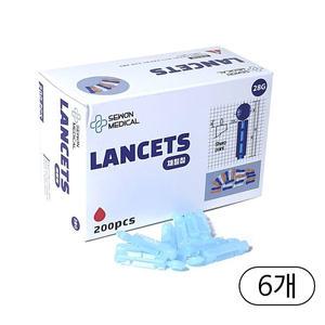 세원양행 일회용 수동란셋 28G 200p 6개입