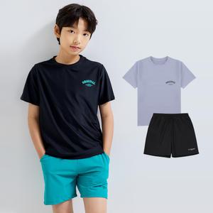 에스티홀리데이 아동용 반팔 래쉬가드 + 보드숏 세트 C2454-9