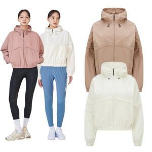 [미즈노](하남점) 24SS 여성 우븐 바람막이 자켓 32YE420046 32YE420064 2C WINDBREAKER 크롭기장 아우터