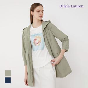[올리비아로렌] 후드 허리스트링 점퍼_VOCCL3M3231