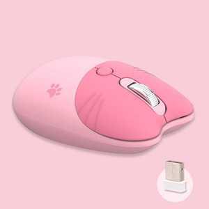 노트북 고양이 마우스 블루투스 심플 사무실 귀여운 무소음