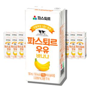 파스퇴르 바나나 우유 190ml 24개