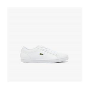 [매장정품] 라코스테 LACOSTE 남성 Straightset 레더 스니커즈 [화이트] RZ1070M55G001 751295