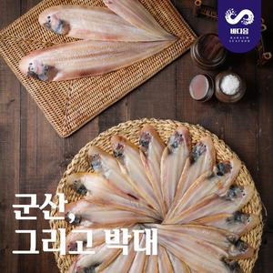 [바다음] 군산 그리고 박대 180g 8팩 (팩당 2미 총 1.44kg)