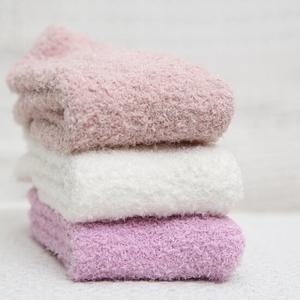 [무료배송] 여성 국산 모던 수면양말 무지 5켤레 SET 임산부양말