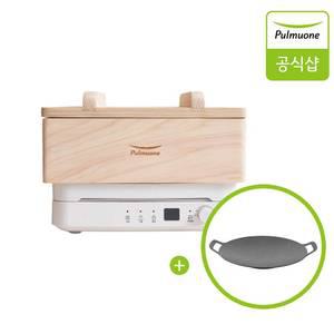 [그리들 추가 제공] 풀무원 트리플 인덕션 쿠커 1구인덕션 그릴플레이트 + 편백찜기 구성 RD1DWW1