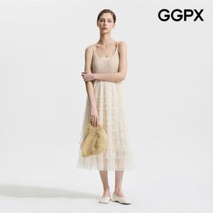 [GGPX] 바캉스룩 캉캉 쉬폰 원피스 (GP4OP088F)