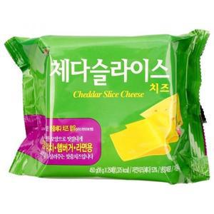 남양 체다슬라이스 치즈 450g 25매 x4봉 총 100매