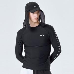 [휠라](광주신세계)[FILA] 풀오버 래쉬가드 (FS2RTG2402M_BLK)