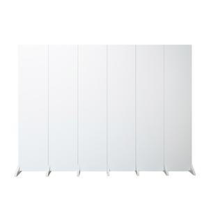 6M 화이트 9칸220X360CM 공간분리 칸막이 가리개 2M 대형파티션 3짝
