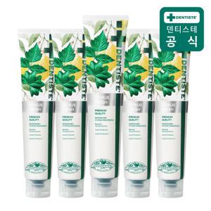덴티스테 시트러스 후레쉬 치약 200g 5개