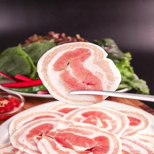 허브시즈닝 흑돼지 꽃삼겹 대패 돈차돌 냉동 삼겹살 500g 3팩 총 1.5kg