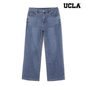 [갤러리아] [UCLA] 남녀공용 와이드핏 인디고 데님팬츠 UB4DP83_04