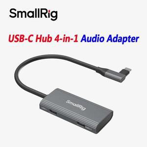 SmallRig 4598 USB-C 허브 4-in-1 2.0(오디오 어댑터 포함)