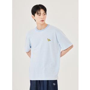 [롯데백화점]마크곤잘레스 엔젤 와펜 스트라이프 반팔 티셔츠 (Z252UST030)