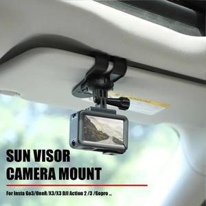 Insta360 X5 Flexi Clip Sun Visor 마운트 보드 홀더 Ace Pro 2 DJI Action 9