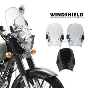 BULLET METEOR CLASSIC 350 500 INTERCEPTOR 650 CONTINENTAL GT 535 오토바이 윈드 호환 실드 바이저 스크린 디플렉터의 새로운 기능