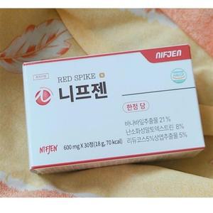 니프젠 스파이크 프리미엄 600mg x 30정