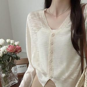 솔리아 썸머 시스루 가디건_i