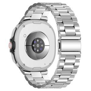삼성 갤럭시 워치 8 클래식 46mm 메탈 시계줄 시계줄, 밴드용 스테인리스 스틸 스트랩