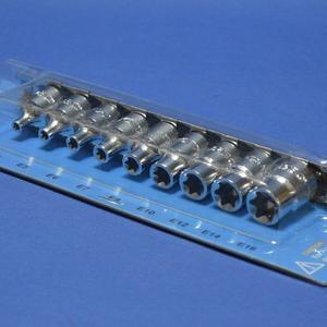 TOKU 도쿠 별소켓세트 E타입 9종 9.5mm 86200S 헥사E형별소켓 헥사소켓세트 별복스알세트