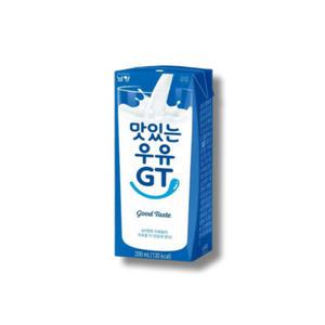 남양 맛있는우유GT 멸균 흰우유 200ml 48팩