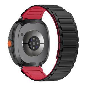 삼성 갤럭시 워치 8/8 클래식 40mm 44mm용 스포츠 실리콘 스트랩, 갤럭시 워치 울트라 2용 마그네틱 교체