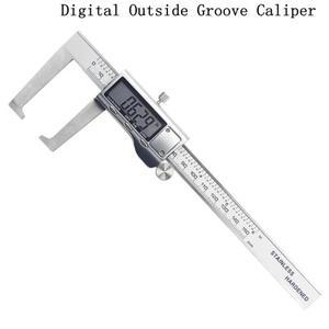 디지털 외부 그루브 켈리퍼 자동차 브레이크 디스크 두께 측정 도구 0-150mm 0.01mm 패드 마모 테스터기 기