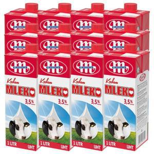 믈레코비타 멸균우유 폴란드 수입 흰 우유 아이러브밀크 (1000ml)1L 12개