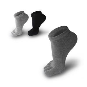 신사 단목 발가락양말 5켤레 100% 면 양말 남자 발목
