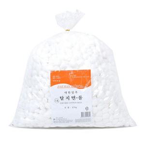 대한위재 슬라이스볼 1호 필터형 압축코튼 탈지면