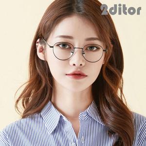 [투디터] 남 여 공용 패션 아디오스 원형 동글이 베타 티타늄 안경테