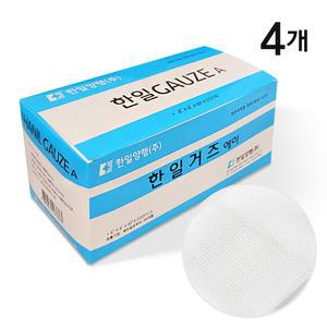 한일 거즈에이 4인치 4개 접은 각거즈 약국용
