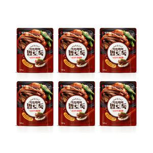 샘표 쓱쓱싹싹 밥도둑 쇠고기장조림, 130g, 6개