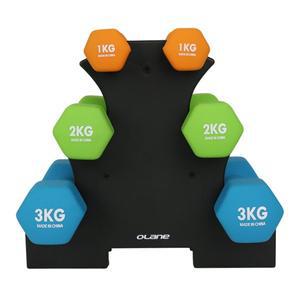 [오레인]네오프렌 아령세트 12KG(OFT-R424)