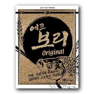 민물낚시용 확산성 집어제 한국부푸리 에코 보리 덕용 1kg 대용량 덕용