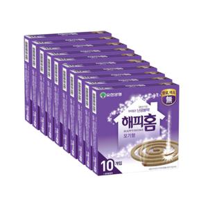 모기향 좀벌레퇴치법 유한양행 해피홈 10p 10개