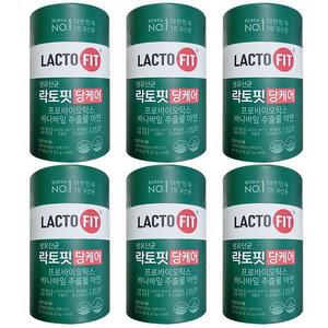 종근당건강 락토핏 당케어 프로바이오틱스2g 60포 6통 CZ