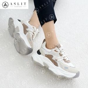 [신세계몰][애슬릿] 키높이 7cm 스웨이드 메쉬 패션 스니커즈