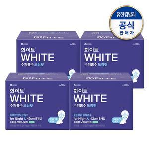 수퍼흡수 드림핏 수퍼롱 오버나이트 생리대 8x4