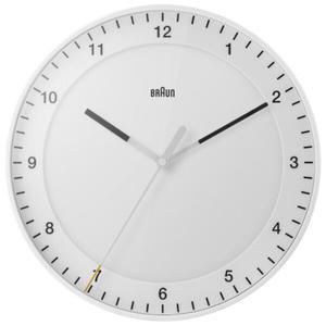 [BraunClock 브라운클락] BC17W 무소음 시계 화이트 본사보증