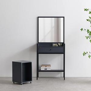 G8152 스틸 서랍화장대 의자세트 600 1color 화장대 수납화장대 거울화장대 입식화장대