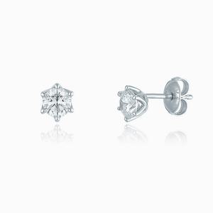 [로이드](마산점)5K 1캐럿(0.5ct2) 다이아몬드 6프롱 귀걸이 LED24040H