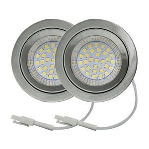 2팩 230V 2.5W LED 쿠커 레인지 후드 라이트 60mm  투명 유리 연기 배기 환기 캐비닛 램프 = 20W 할로겐 전