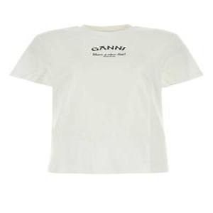 25SS 가니 반팔 티셔츠 T3561151 BRIGHT WHITE DOM